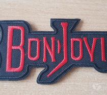 écusson patch brodé groupe Bon Jovi 6x11 cm thermocollant