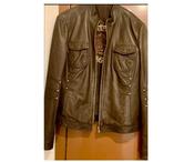 Veste-blouson en cuir(mouton) de chez black’sx giorgio