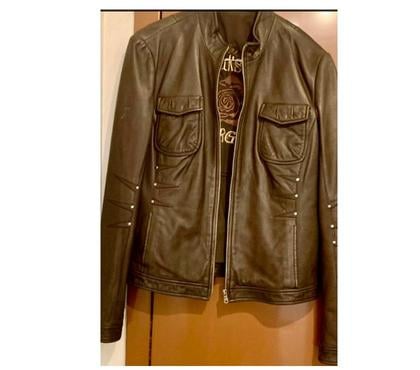 Vêtements occasion Villejuif Val-de-Marne - Photos Vivastreet Veste-blouson en cuir(mouton) de chez black’sx giorgio