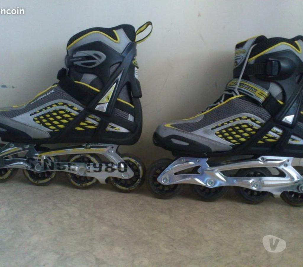 Matériel de sport Rhône Belleville - 69220 - Photos Vivastreet Rollerblade modèle "Astro 6.0 Biodynamic" Taille 43