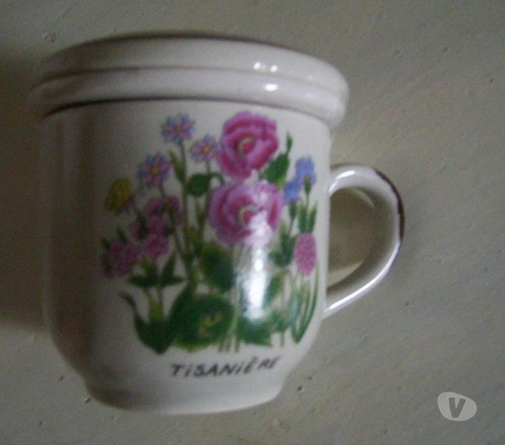 Ameublement & art de la table Oise Estrees St Denis - 60190 - Photos Vivastreet Pot en grès émaillé Tisanière Decor Rose