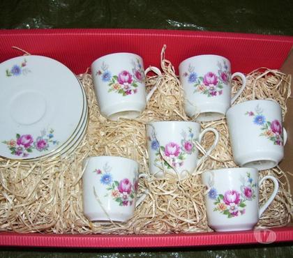 Ameublement - art de la table Estrees St Denis Oise - Photos Vivastreet 6 Tasses et 6 sous-tasses en porcelaine neuf