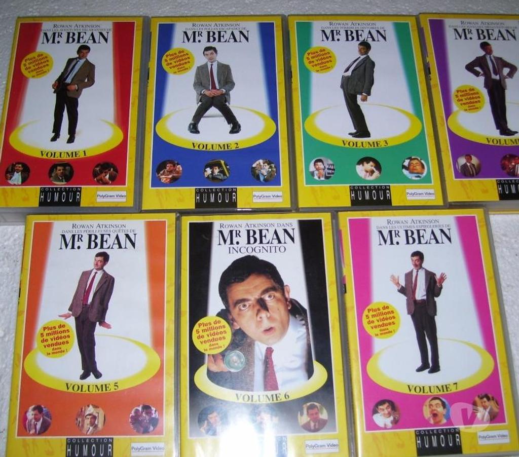 DVD occasion Oise Estrees St Denis - 60190 - Photos Vivastreet 7 Cassettes Mr Bean Volume de 1 à 7