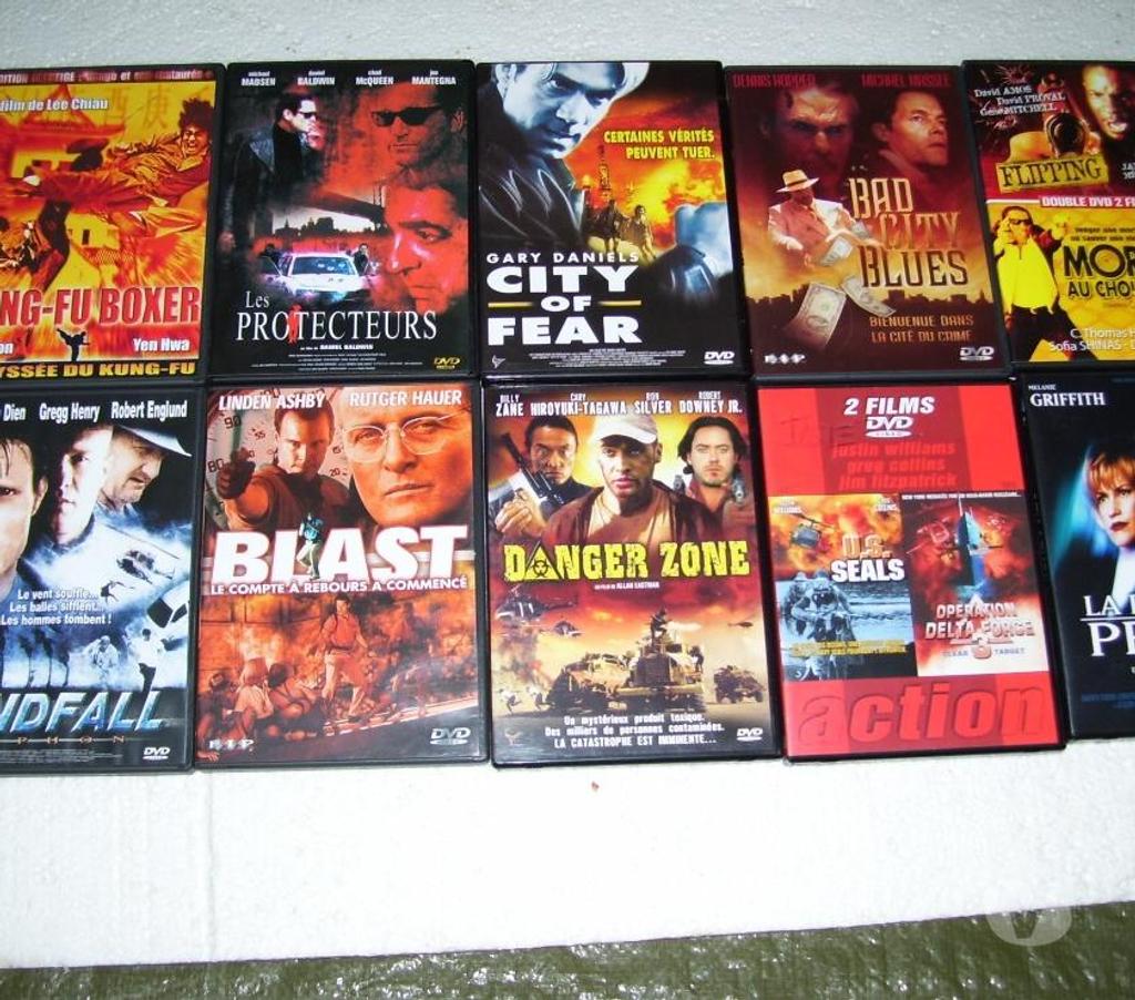 DVD occasion Oise Estrees St Denis - 60190 - Photos Vivastreet Un lot de 10 DVD