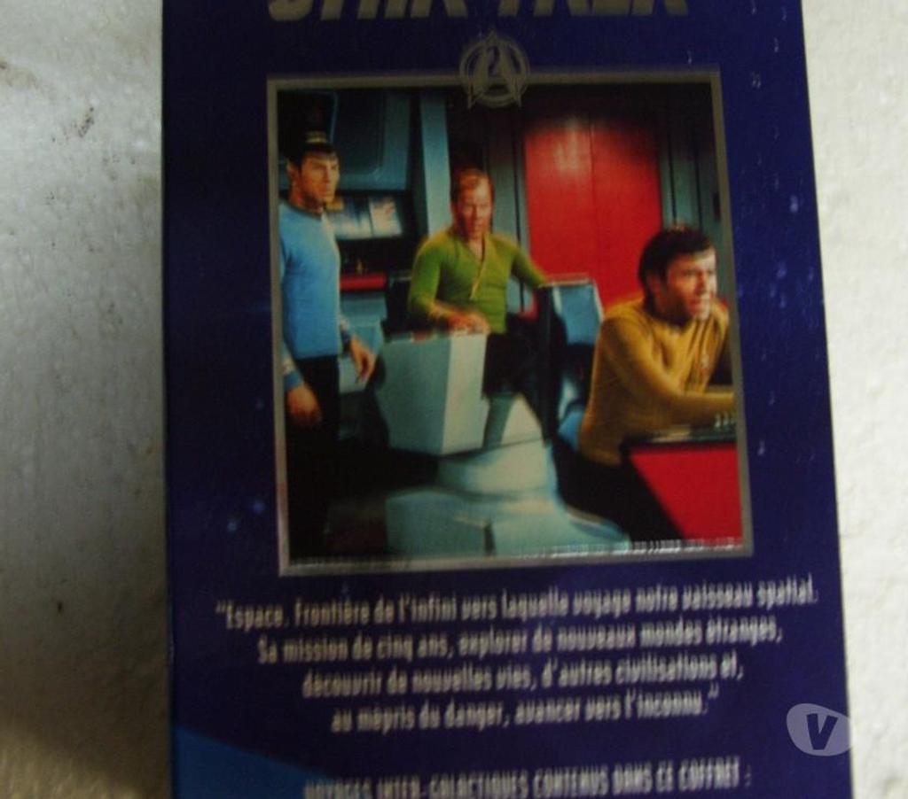 DVD occasion Oise Estrees St Denis - 60190 - Photos Vivastreet 1 Coffret de 3 Casettes Star Trek