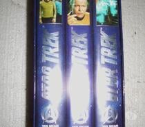 1 Coffret de 3 Casettes Star Trek