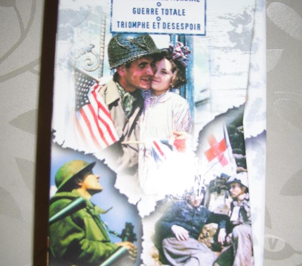 DVD occasion Oise Estrees St Denis - 60190 - Photos Vivastreet 1 Coffret de 4 Cassettes La Guerre en couleurs