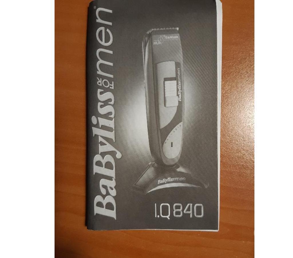 Beauté - Santé Yvelines Maurepas - 78310 - Photos Vivastreet Tondeuse à barbe BaByliss For men I.Q840