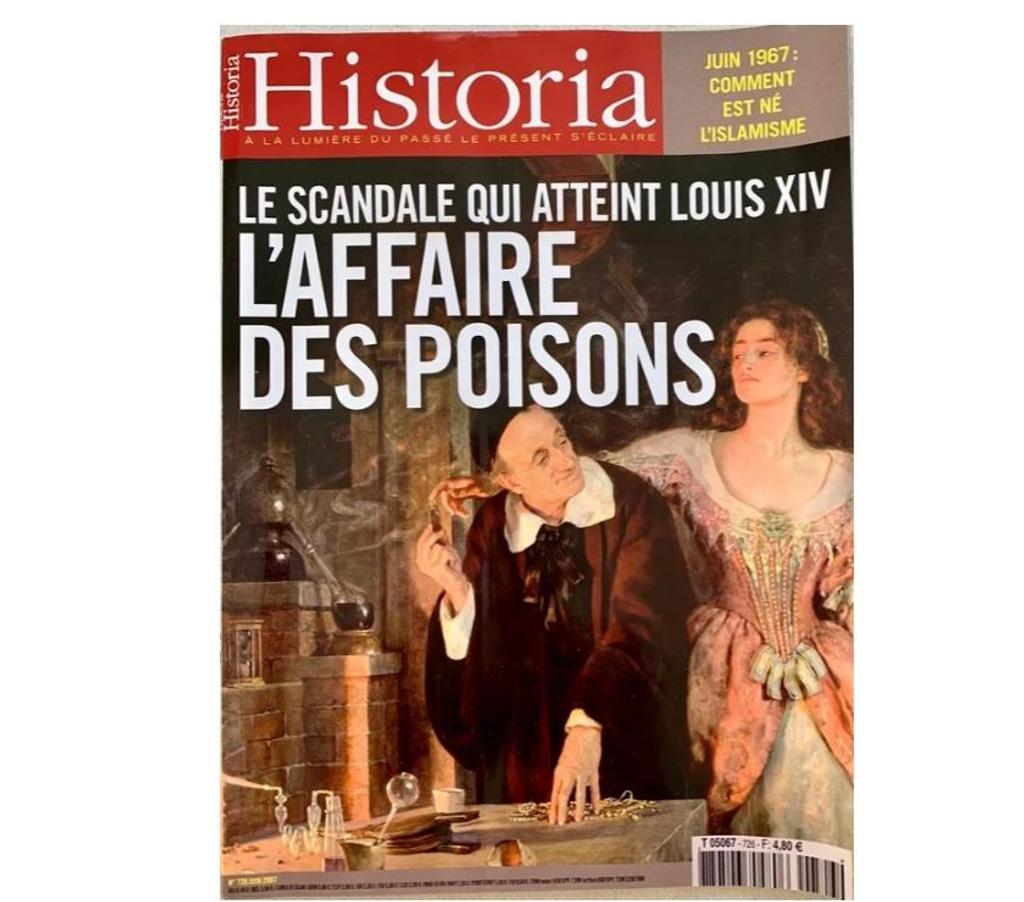 Livres occasion Val-de-Marne Villejuif - 94800 - Photos Vivastreet Historia n 726 de juin 2007 sur l’affaire des poisons.