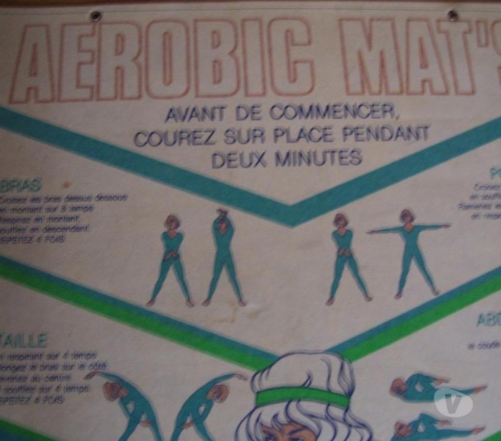 Matériel de sport Oise Estrees St Denis - 60190 - Photos Vivastreet Tapis de Sport Gym Longueur 1m32 Largeur 82 cm