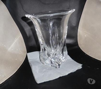 Décoration-Art-Antiquité Fontenay le Fleury Yvelines - Photos Vivastreet Vase en cristal français filigrane Art Vannes France