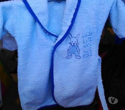 Vêtements bébés Juvisy sur Orge Essonne - Photos Vivastreet robe chambre éponge bleue
