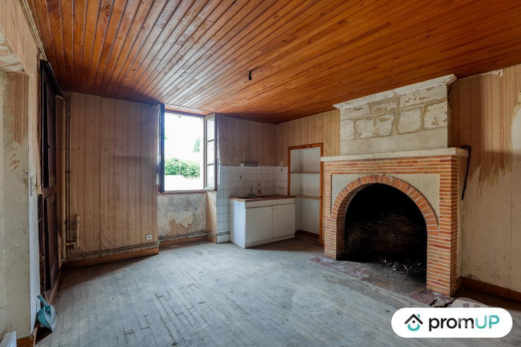 Vente Maison Charente Palluaud - 16390 - Photos Vivastreet (V6706) Maison ancienne + grange attenante de 80 m2 à PALLUAUD