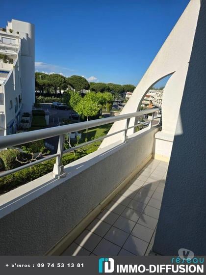 Vendre appartement La Grande Motte Hérault - Photos Vivastreet Studio cabine
