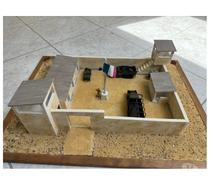Maquette militaire artisanale