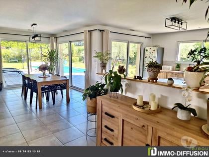 Vendre maison St Paulet de Caisson Gard - Photos Vivastreet Villa contemporaine, 4 chambres, piscine