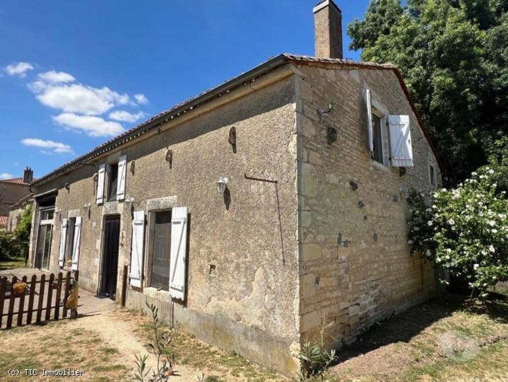 Vente Maison Charente Villefagnan - 16240 - Photos Vivastreet Belle Maison Ancienne avec Grand Terrain et Nombreuses...