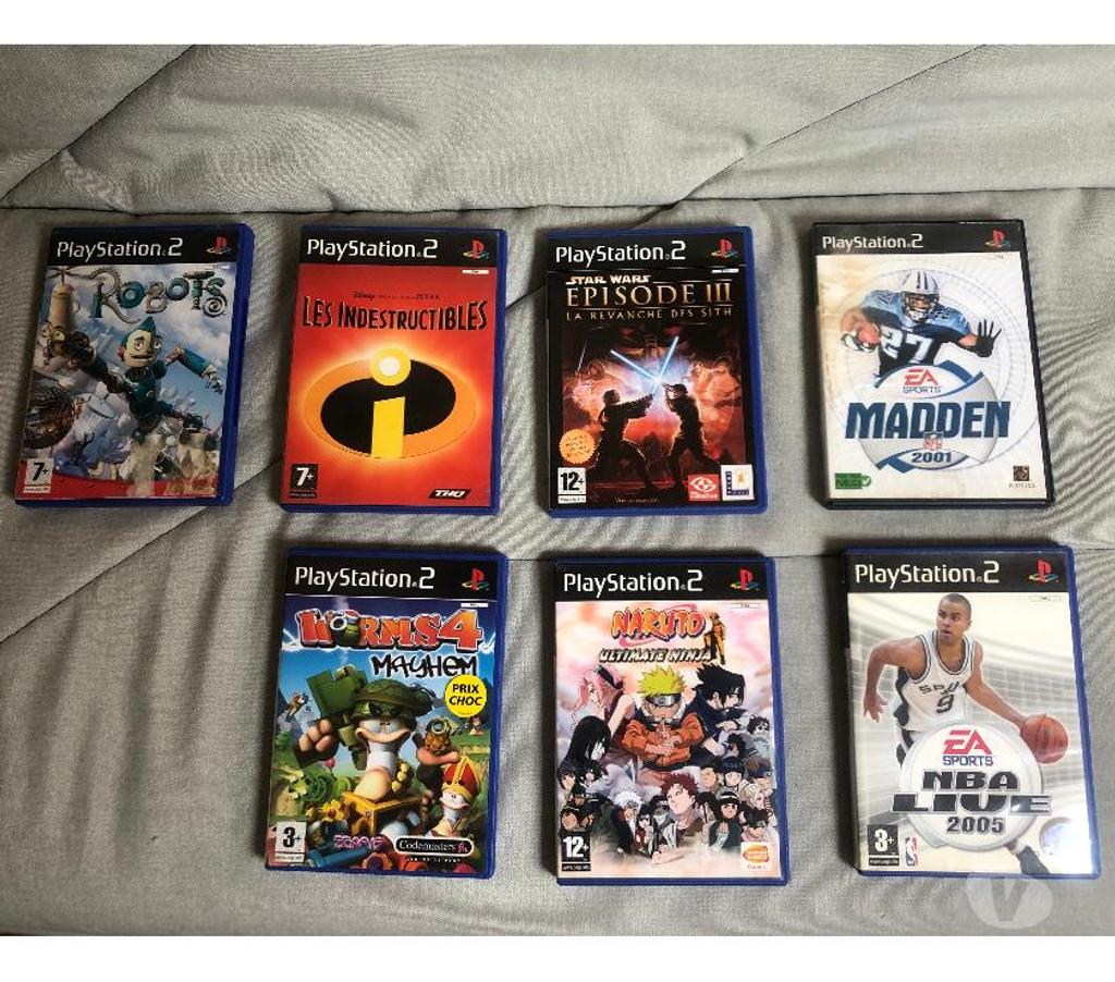 Jeux vidéo - consoles Nord Wasquehal - 59290 - Photos Vivastreet Jeux pour console PS2