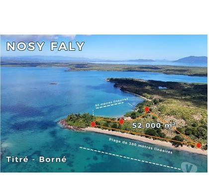 Vente Terrain - Photos Vivastreet TERRAIN PARADISIAQUE - 2 PLAGES - 52 000m²