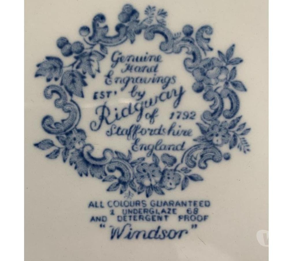 Ameublement & art de la table Val-de-Marne Villejuif - 94800 - Photos Vivastreet 1 assiette en porcelaine Ridgway Staffordshire - "Windsor"
