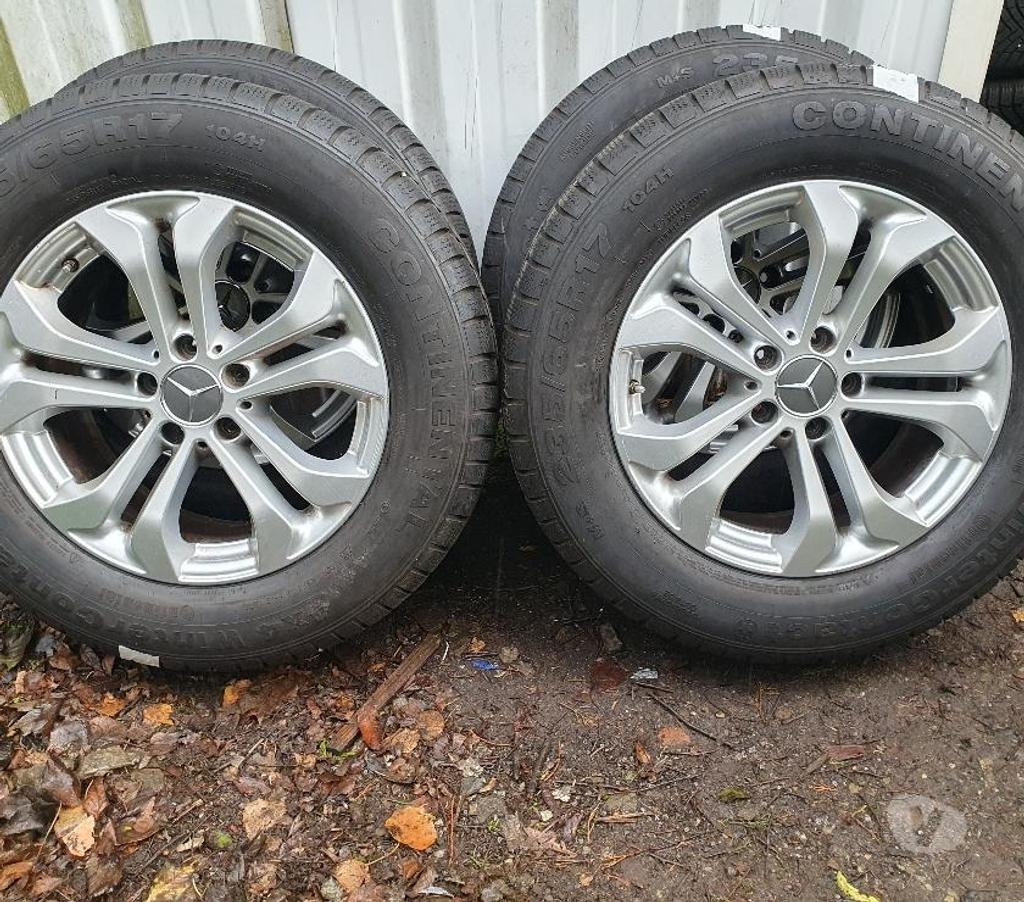 Pièces et services auto Loire St Etienne - Photos Vivastreet 4 roues neige Alu 235 65 17 104H Continental Mercedes CLA