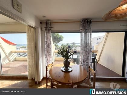 Vente Appartement Le Grau du Roi Gard - Photos Vivastreet 2 Pièces Vue mer + Parking