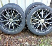 4 roues neige Alu 225 45 17 94V Dunlop Renault Mégane