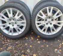 4 roues neige alu 225 45 17 91H Renault Laguna 2 envoi poss