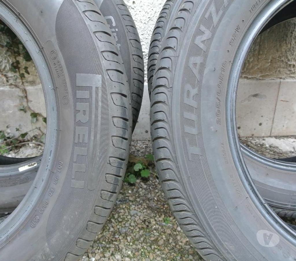 Pièces et services auto Loire St Etienne - Photos Vivastreet 4 pneus été 205 60 16 92V Pirelli + Bridgestone