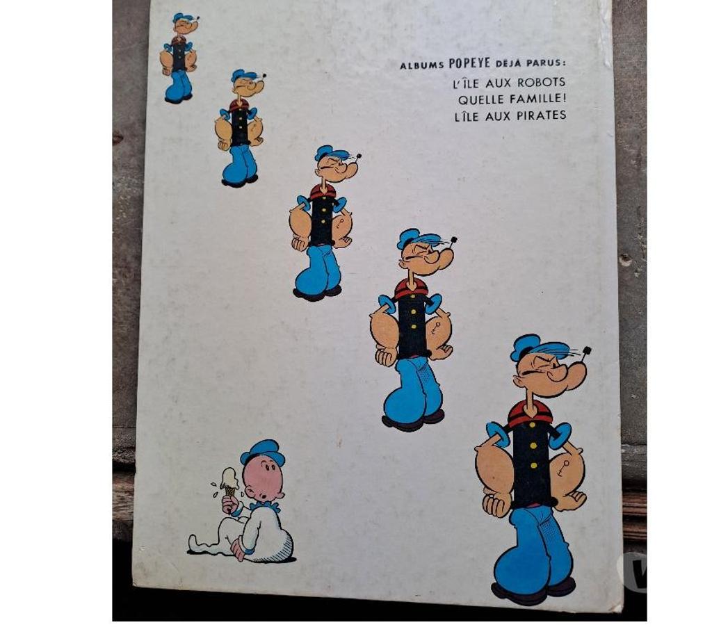 Livres occasion Seine-et-Marne Montceaux les Provins - 77151 - Photos Vivastreet popeye frappe les 3 coups
