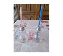 Duo verre ampoule vaiselles table cuisine maison déco