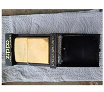 zippo solid brass