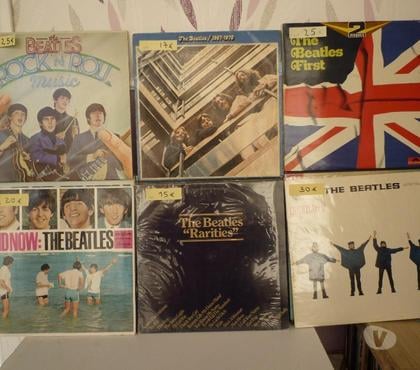 CD occasion Colmar Haut-Rhin - Photos Vivastreet 6 ALBUMS VINYLS des BEATLES