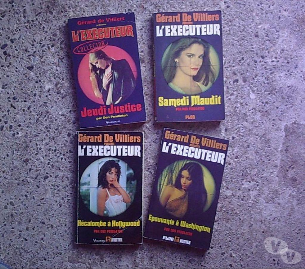 Livres occasion Bas-Rhin Bouxwiller - 67330 - Photos Vivastreet Livres de Poche Gérard de Villiers (SAS, Brigade Mondaine..)