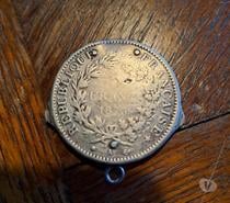 couteau piece argent