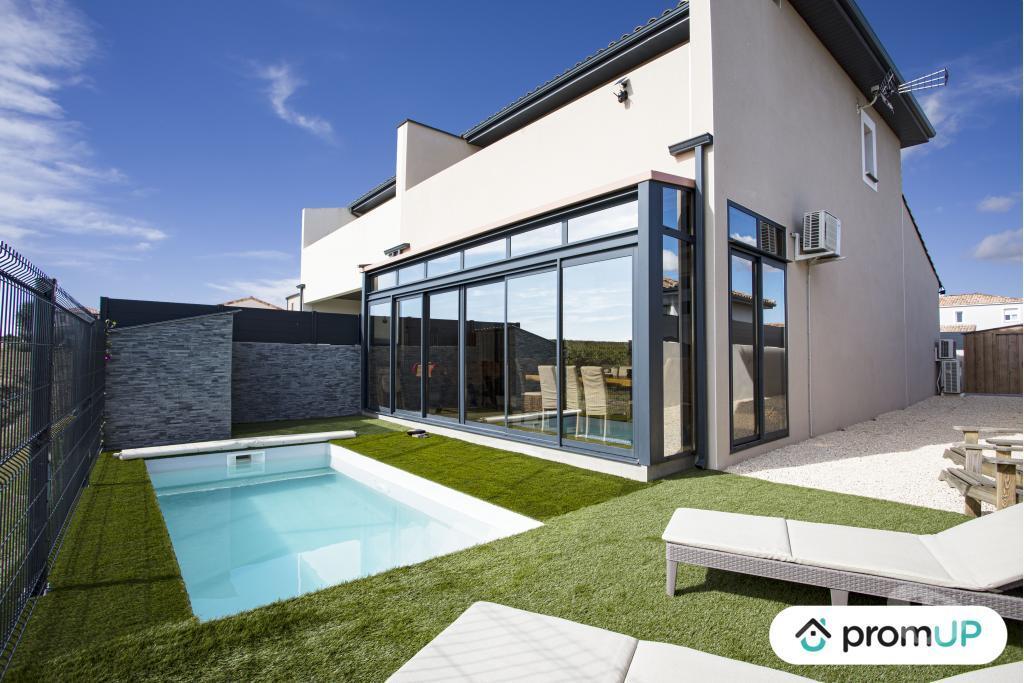 Vente Maison Hérault Montblanc - 34290 - Photos Vivastreet (V6853) Maison contemporaine de 85m2 à Montblanc