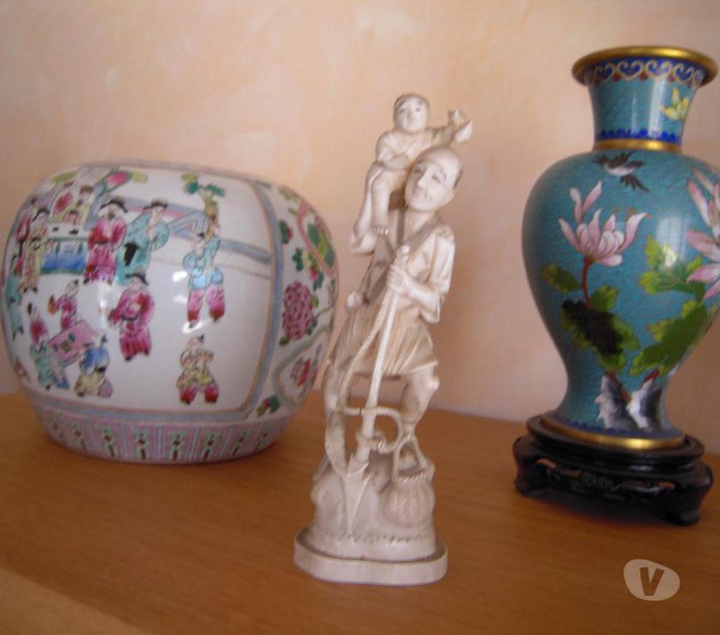 Décoration - art Hérault Villeveyrac - 34560 - Photos Vivastreet OKIMONO DU JAPON EN IVOIRE EPOQUE MEIJI ( 1868 - 1912 )