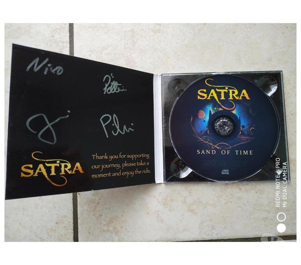 CDs Ardèche Ardoix - 07290 - Photos Vivastreet CD de Satra Sand of time dédicacé (Neuf)