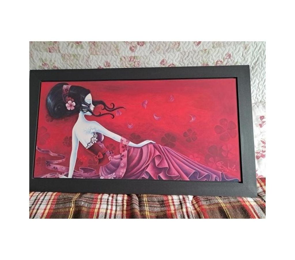 Décoration - art Moselle Feves - 57280 - Photos Vivastreet Gd Cadre japonais Sybile manga anime bois déco kawai maison