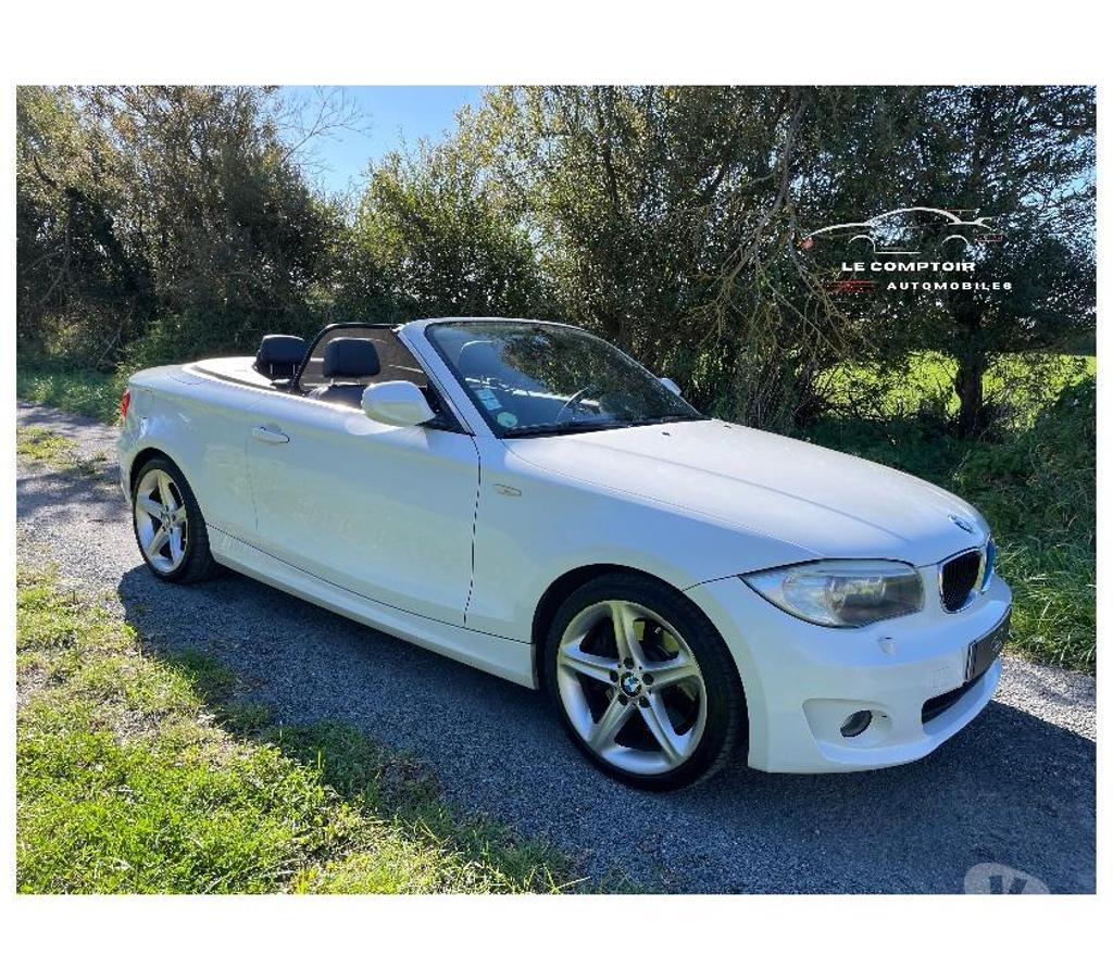 Voiture d'occasion Manche Blainville sur Mer - 50560 - Photos Vivastreet BMW Serie 1 Cabriolet 123D 204ch Garantie 12 mois