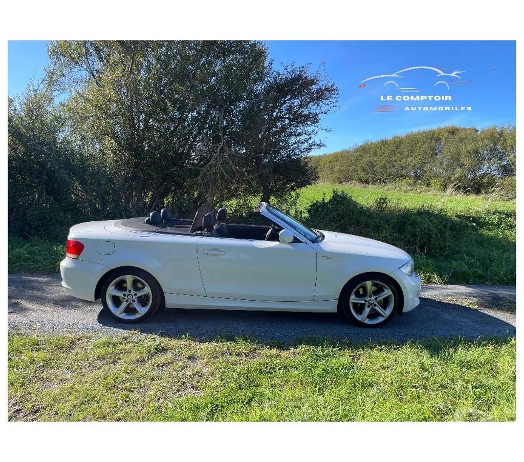 Voiture d'occasion Manche Blainville sur Mer - 50560 - Photos Vivastreet BMW Serie 1 Cabriolet 123D 204ch Garantie 12 mois