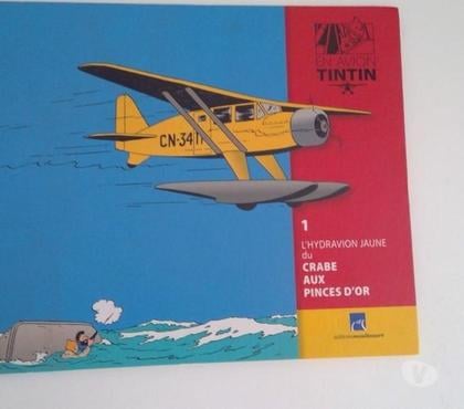 Livres occasion Abancourt Nord - Photos Vivastreet TINTIN L’HYDRAVION JAUNE DU CRABE AUX PINCES D’OR