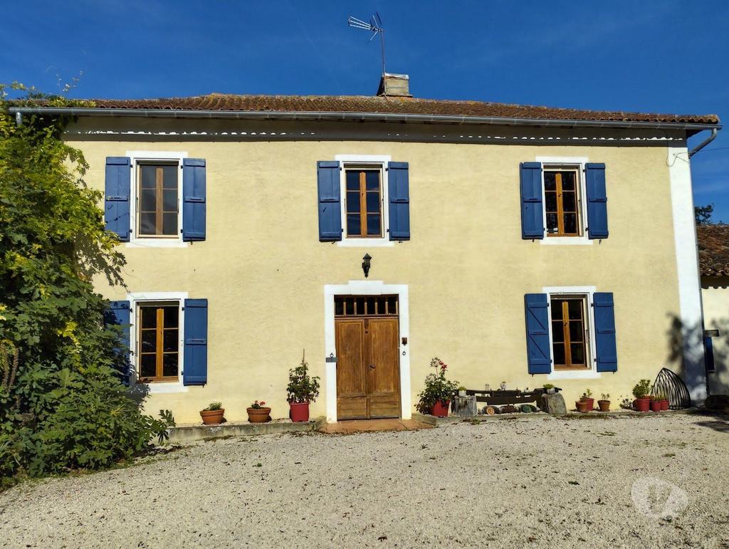 Vente Maison Gers Seissan - Photos Vivastreet Maison de campagne magnifiquement située avec 3ha de terrain