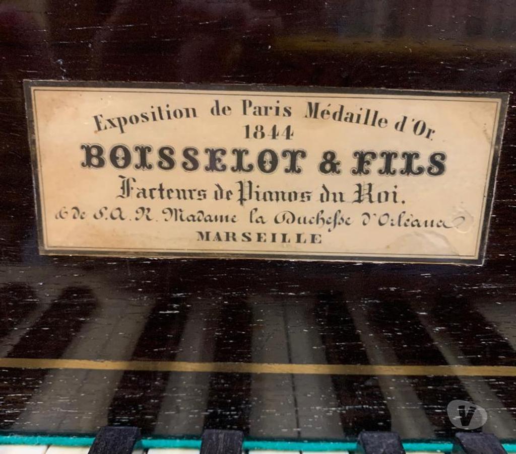 Instruments de musique Hérault Montpellier - Photos Vivastreet Piano pianoforte carré Boisselot & Fils 173 x 81 cm de 1846