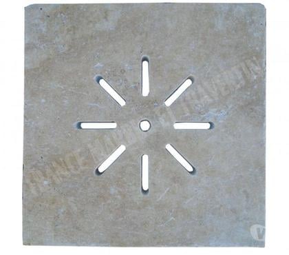 Bricolage - Jardinage Forcalqueiret Var - Photos Vivastreet Travertin Beige Grille Siphon Soleil 38x38 cm