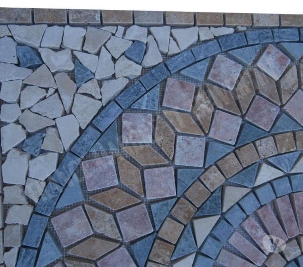  Var Forcalqueiret - 83136 - Photos Vivastreet Travertin Multicolore Rosace 91x91 cm