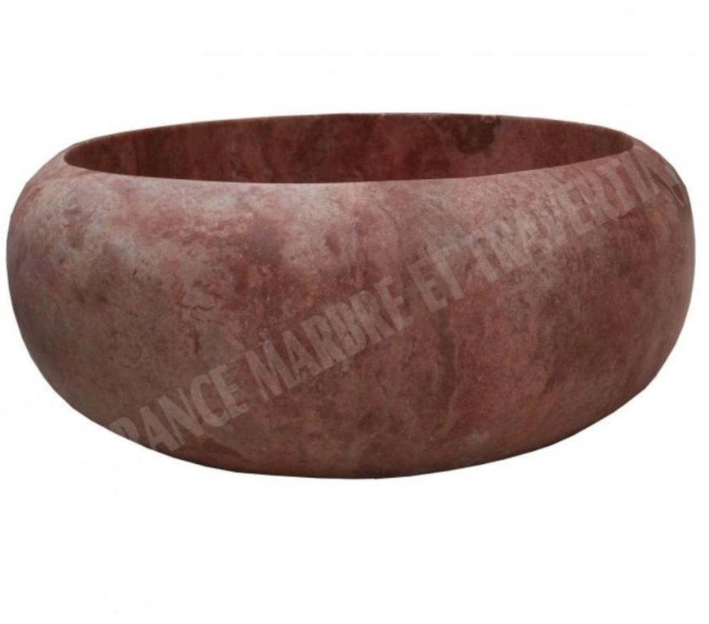  Var Forcalqueiret - 83136 - Photos Vivastreet Travertin Rose Rouge Vasque Modèle Lentille