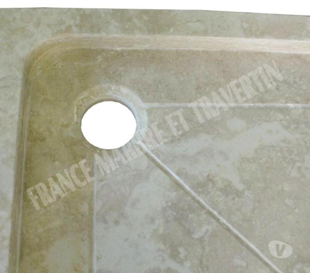  Var Forcalqueiret - 83136 - Photos Vivastreet Travertin Beige Bac à Douche 80x80 cm