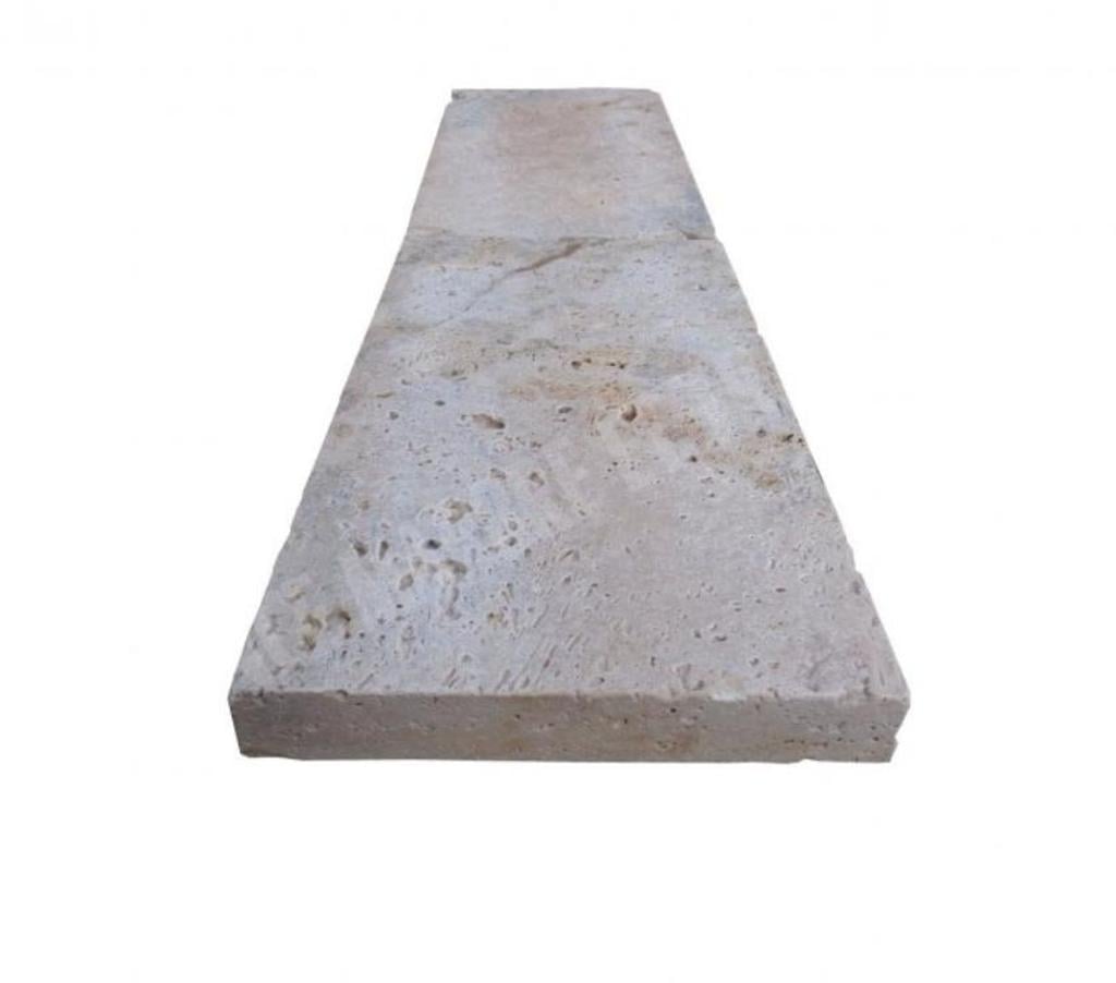  Var Forcalqueiret - 83136 - Photos Vivastreet Travertin Beige Nuancé Margelle Piscine BD 30,5x61cm