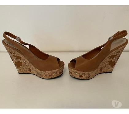 Chaussures Le Taillan Medoc Gironde - Photos Vivastreet Sandales marron compensées